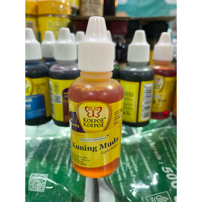 

[KOEPOE-KOEPOE] Pewarna 30Ml-Kuning Muda (Light Yellow)