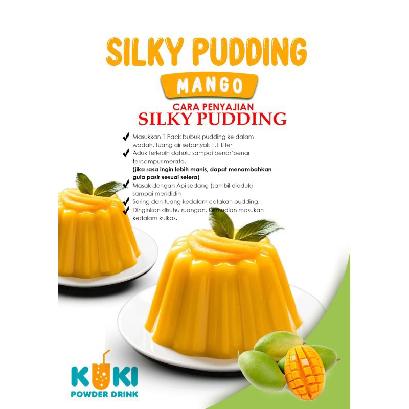 

Silky Pudding Mango Premium Halal