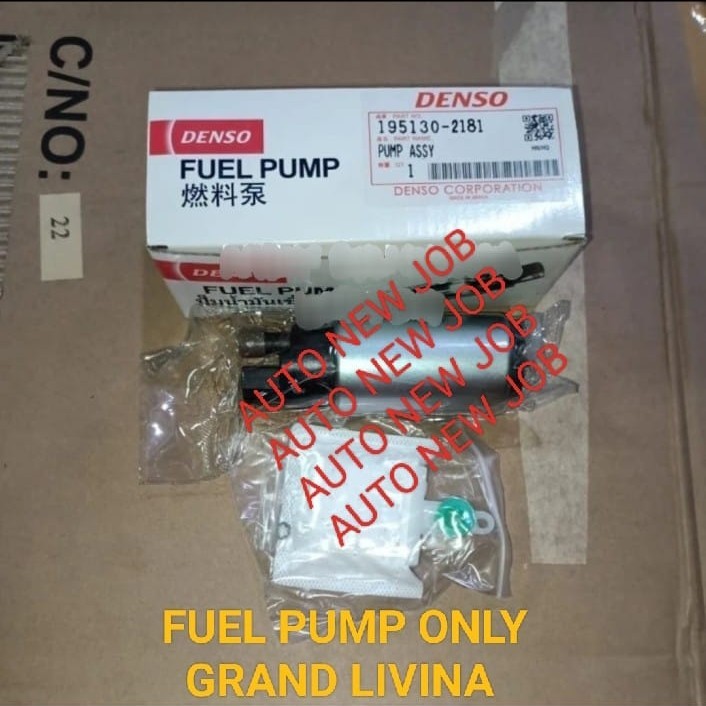 ROTAK FUEL PUMP ONLY GRAND LIVINA DENSO THAILAND