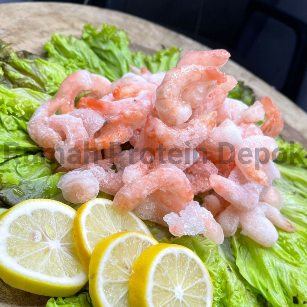 

Udang Kupas Bersih 500gr Gurih dan Segar Premium Oemah Protein Depok