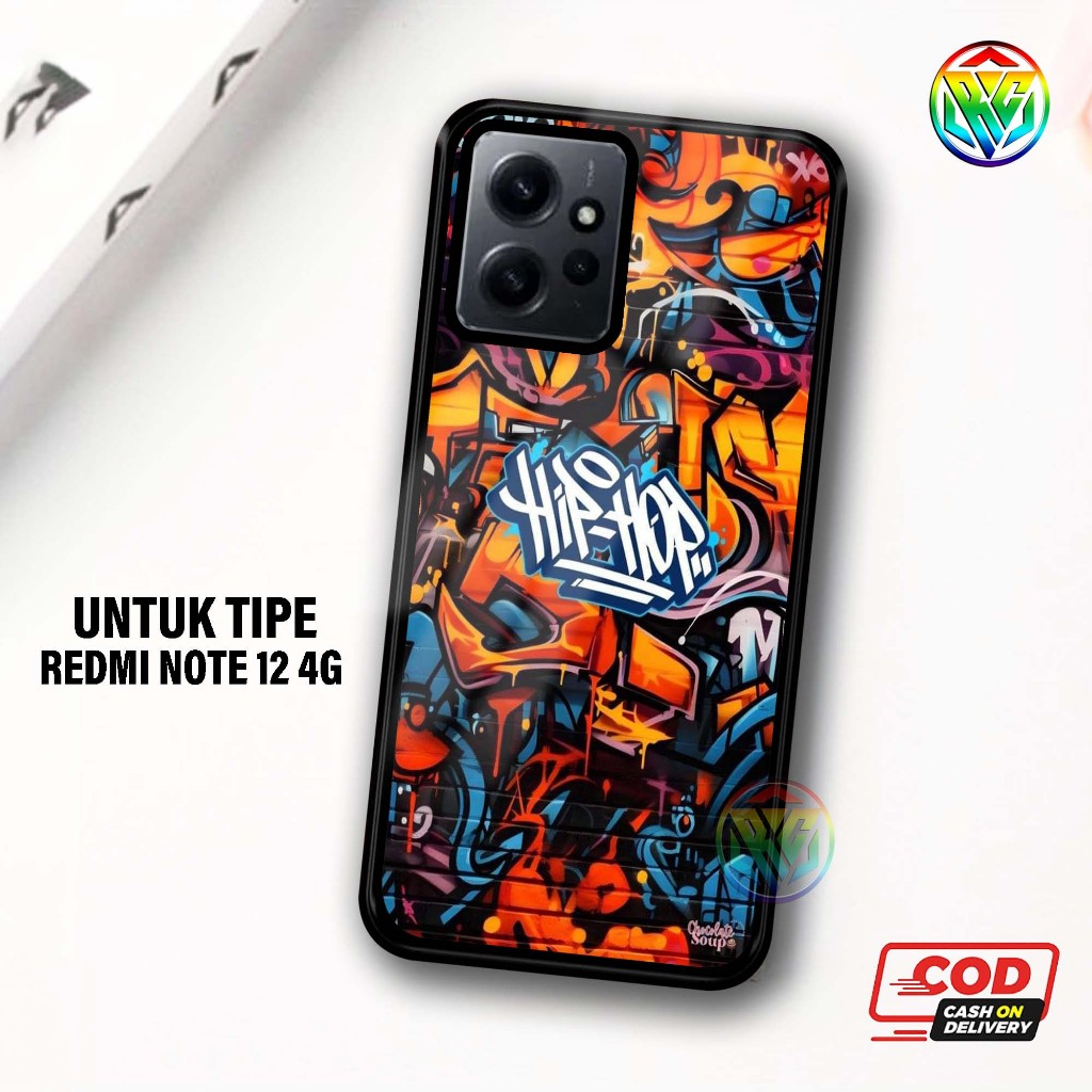 Real Case Xiomi Redmi NOTE 12 4G Terbaru Case kilau - New Case Glossy casing Hp Xiomi Redmi NOTE 12 