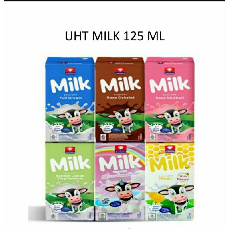 

Diamond Susu UHT (125ml)