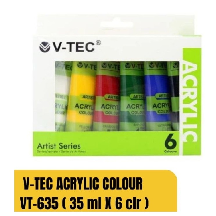 

V-TEC ACRYLIC COLOUR 6x35ML VT-635/A