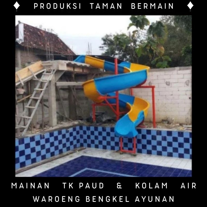 perosotan kolam renang