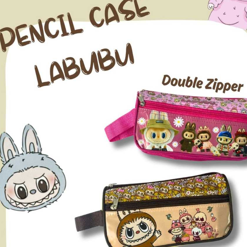 

TEMPAT PENSIL LABUBU DOUBLE ZIPPER