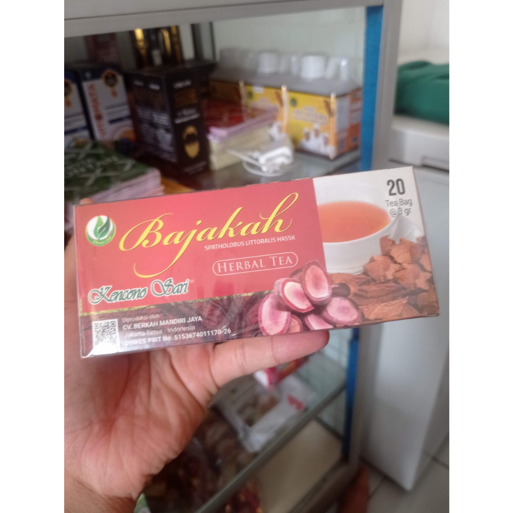 

Teh Celup Akar Kayu Bajakah Kencono Sari Asli
