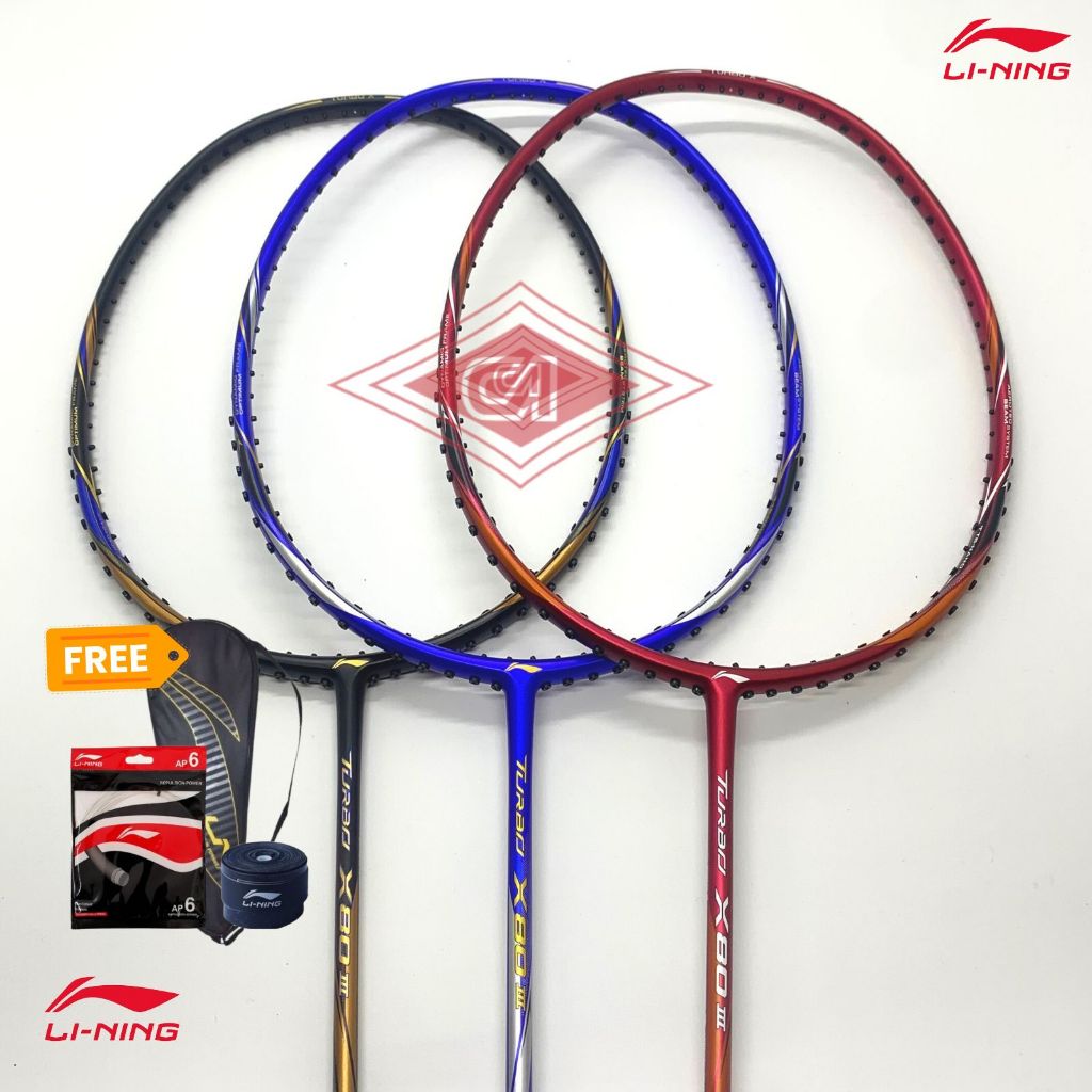 Raket Badminton Li-Ning Turbo X80 iii