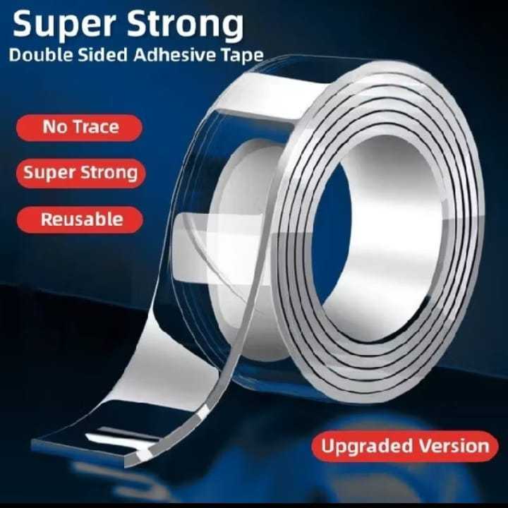 Double Tape Bening Nano Transparan Double Tape Kuat