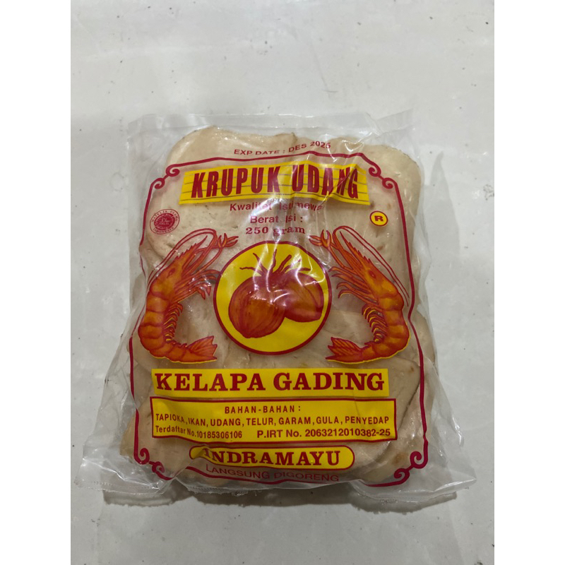 kerupuk udang indramayu