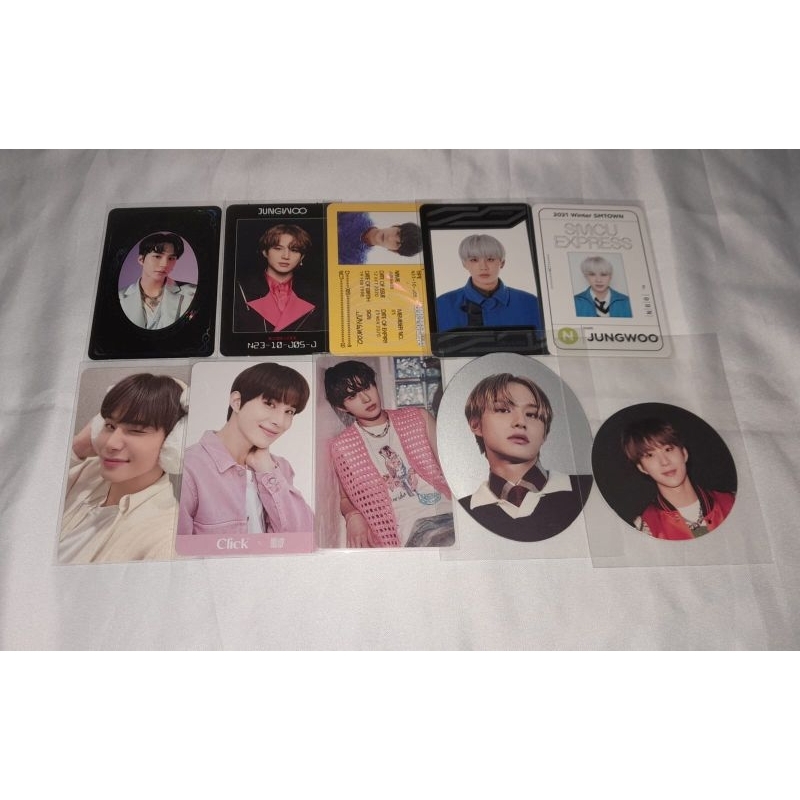 CLEARANCE SALE OFFICIAL PHOTOCARD/PC JUNGWOO NCT 127 NEO ZONE RESONANCE FAVORITE UNIVERSE SMCU PINK 