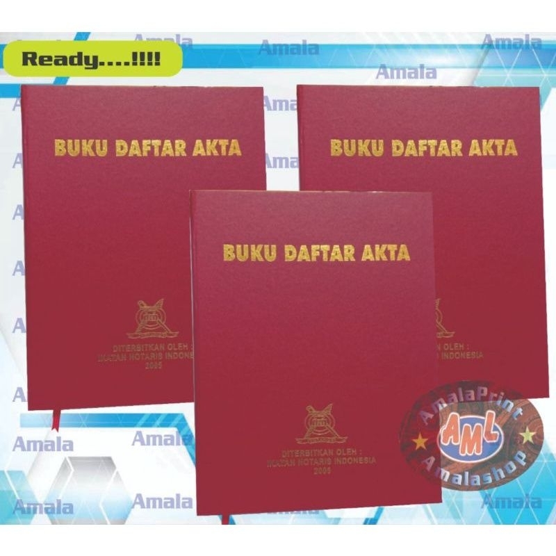 

Buku Daftar Akta / Reportorium Notaris