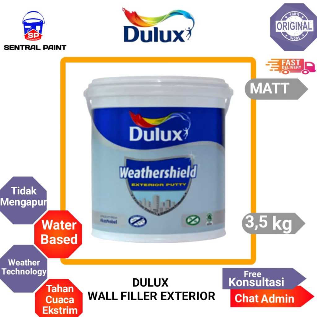 Dulux Weathershield Putty Exterior 3,5 Kg