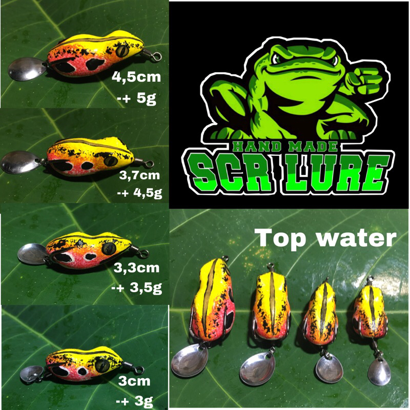 Soft Frog Umpan Casting Gabus/Toman Killer