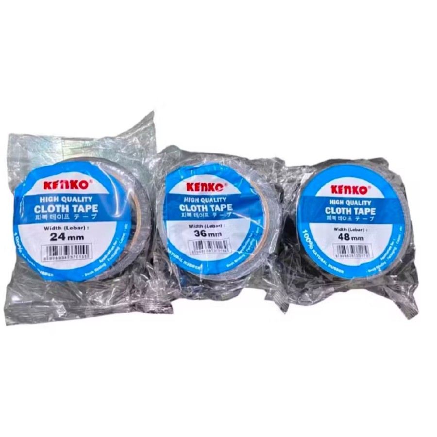 

KENKO CLOTH TAPE BLUE CORE 24mm/36mm/48mm - Black