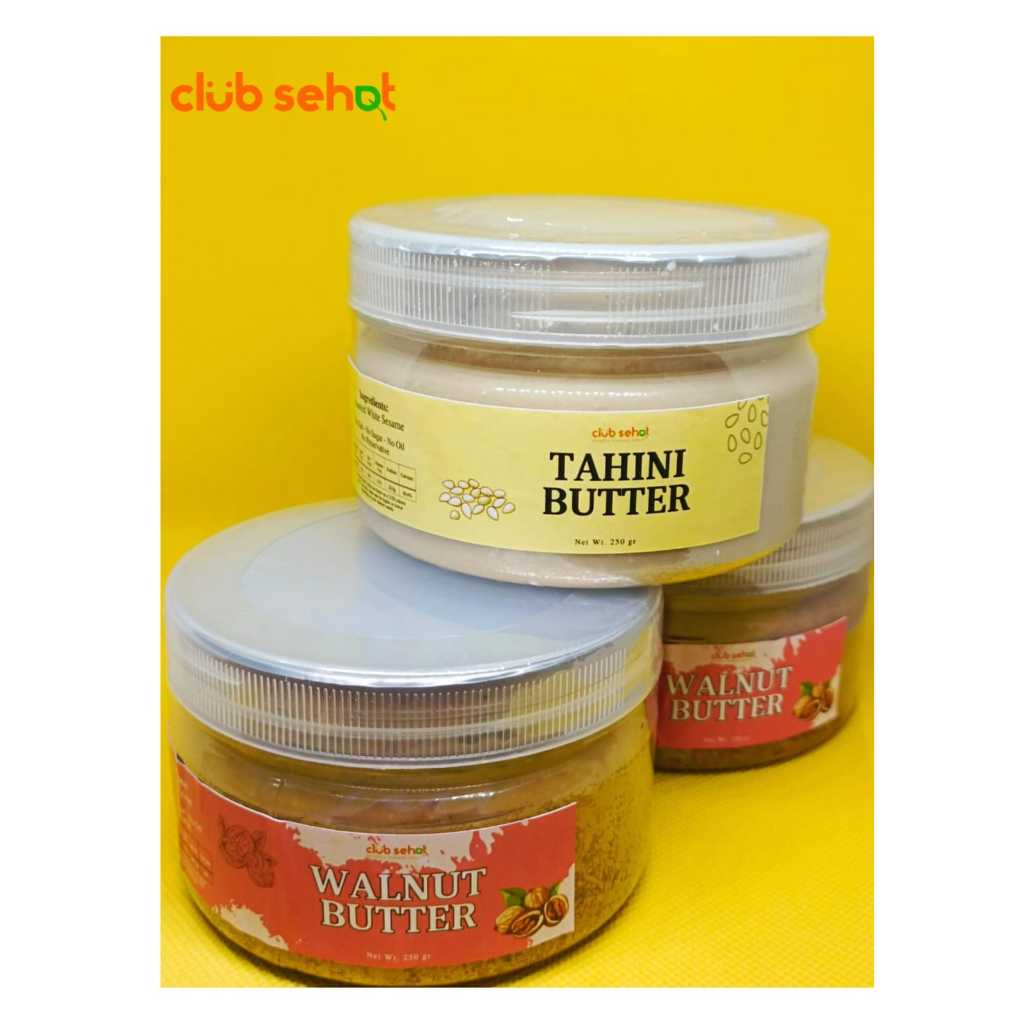 

Club Sehat - Tahini Butter 250Gr Selai Sesame (Wijen)