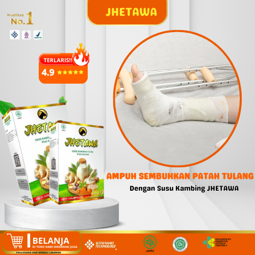 

Susu Untuk Patah Tulang, Susu Tulang Retak, Tulang Remuk, Tulang Patah, Tulang Keropos, Cedera Tulang, Obat Patah Tulang Akibat Kecelakaan, Obat Patah Tulang Kaki, Osteoporosis, Pengapuran Tulang, JHETAWA Susu Kambing Etawa Asli 100%