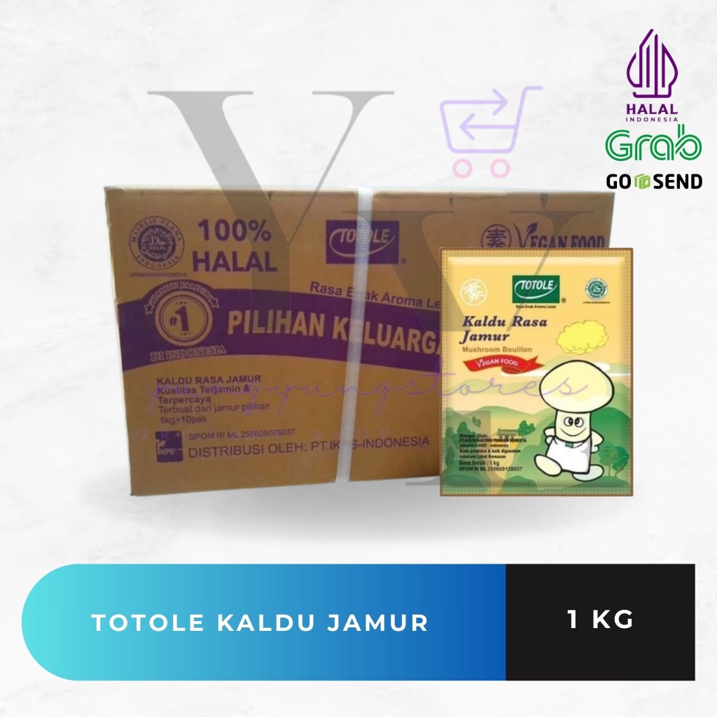 

1 Dus Isi 10 Bungkus Totole Kaldu Rasa Jamur 1 Kg