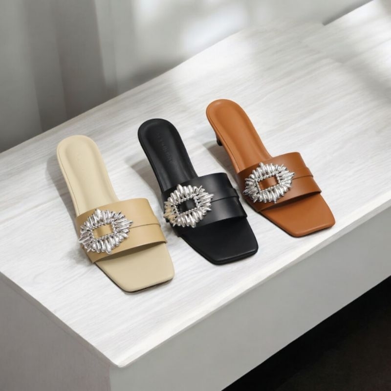 Segajang Collection Arsy Sandal Heels Wanita 3 Cm