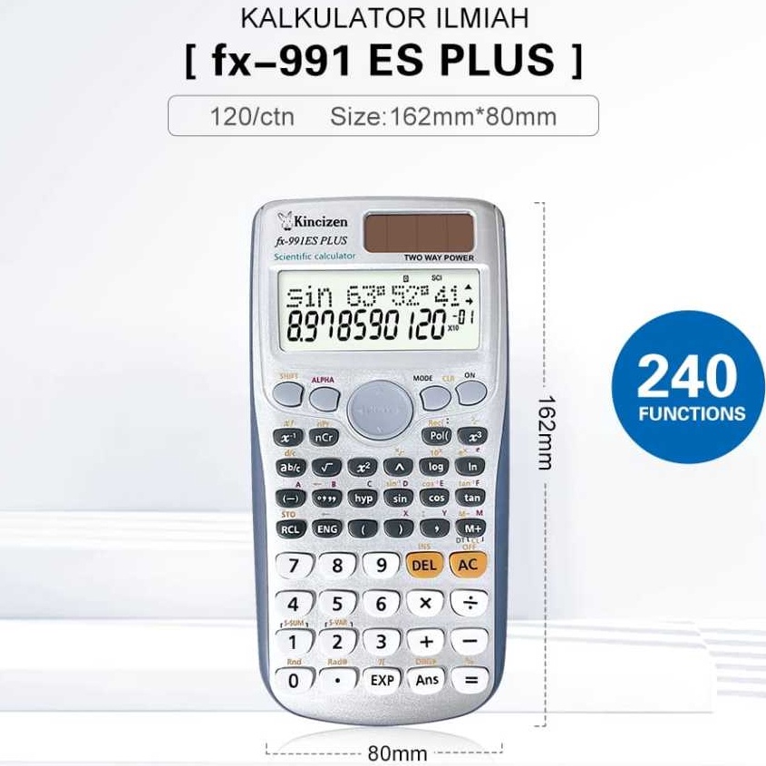 

Kalkulator Scientific GTTTZEN FX991ES PLUS Calculator FX 991 ES PLUS Scientific Kalkulator FX991ES PLUS Calculator Kuliah Sekolah