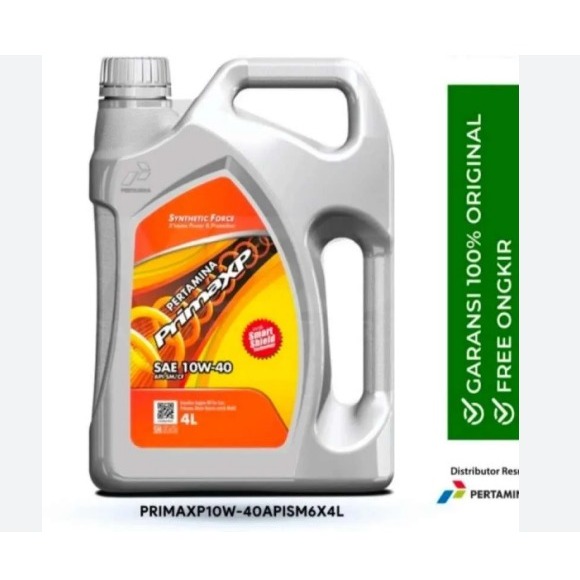 (Asli 100%) OLI PRIMA XP 20W-50 4Liter SNI / OLI MOBIL /PRIMA XP 20W50 / ORIGINAL PERTAMINA