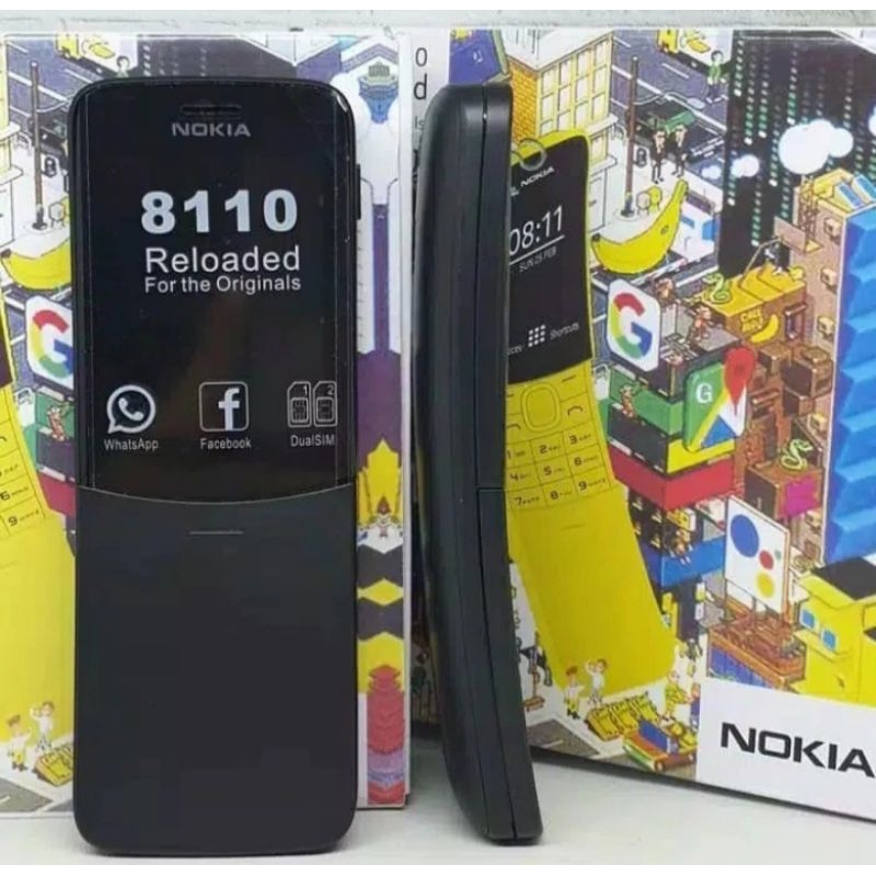 Nokia 8110 Dual sim Nokia Pisang Reborn 8110 New Nokia Sliding