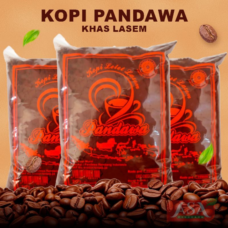 

Kopi Lelet Pandawa 225gram Khas Lasem Rembang