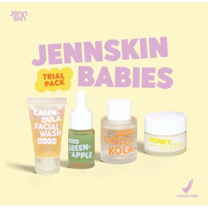 Jennskin Babies Skincare Package Semua Jenis Kulit Bebas Alkohol