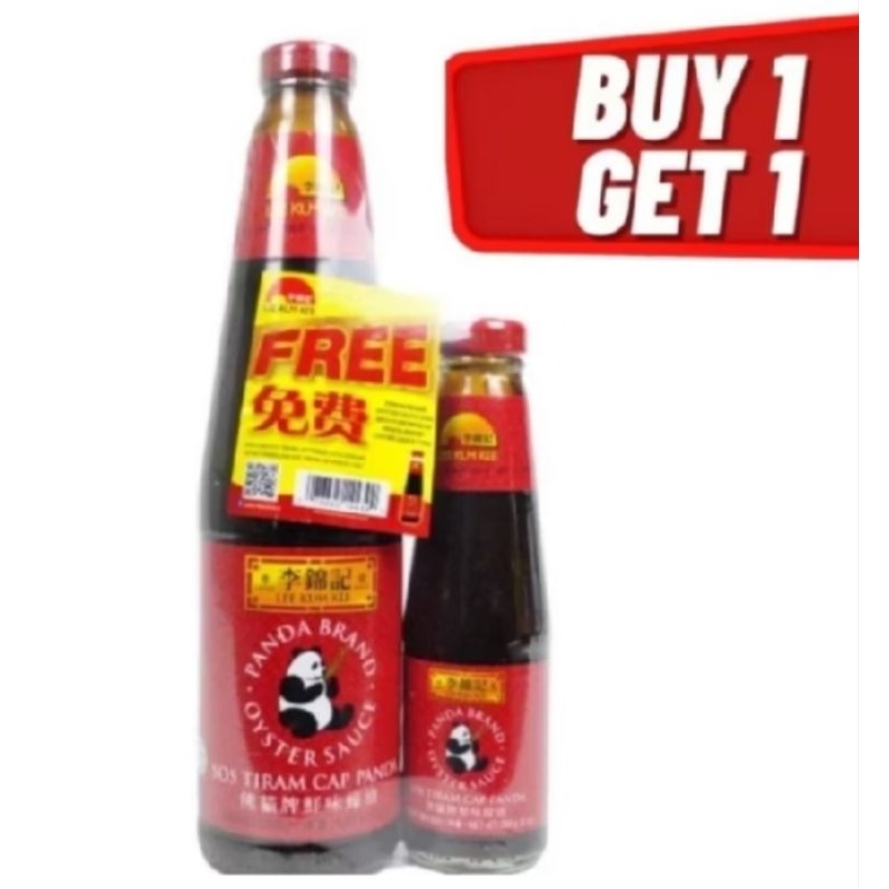 

PROMO Lee Kum Kee saus tiram cap panda, BUY 1 GET 1 FREE (770 gr + 255 gr)