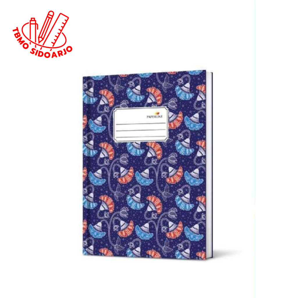 

TBMO Buku Hardcover Paperline HC Quarto Isi 200 Lembar