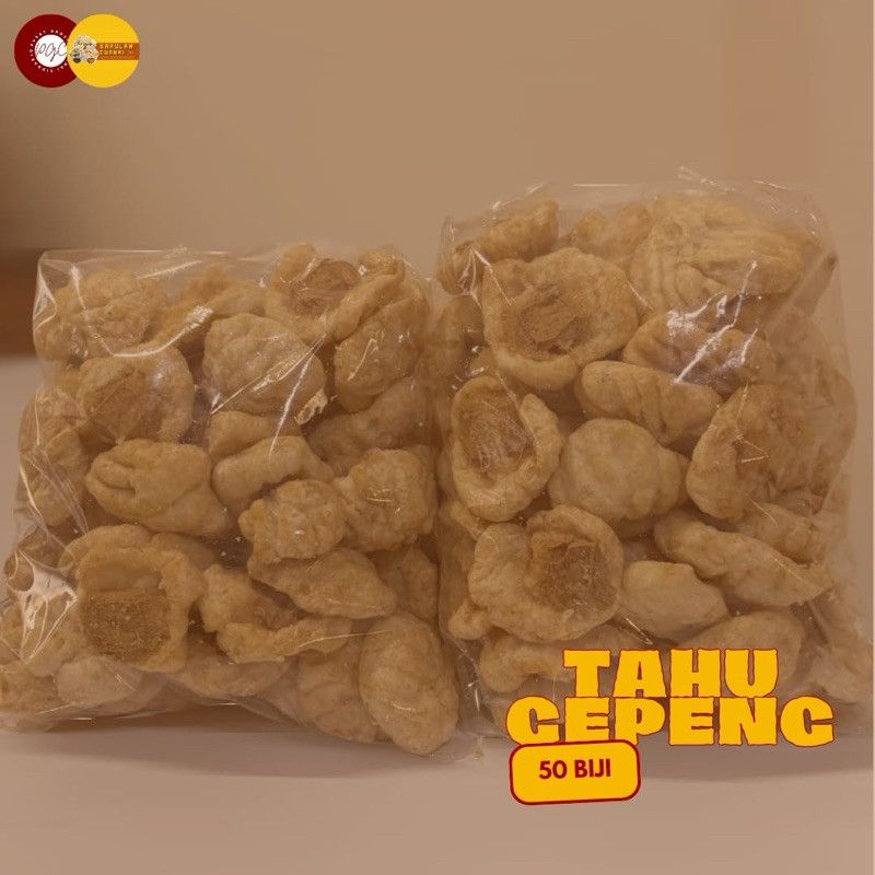 

CUANKI TAHU GEPENG 50 BIJI TERMURAH