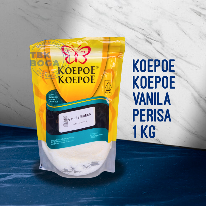 

Koepoe Vanila Bubuk ( 1 kg ) Perisa Vanili Vanilli Powder Kristal