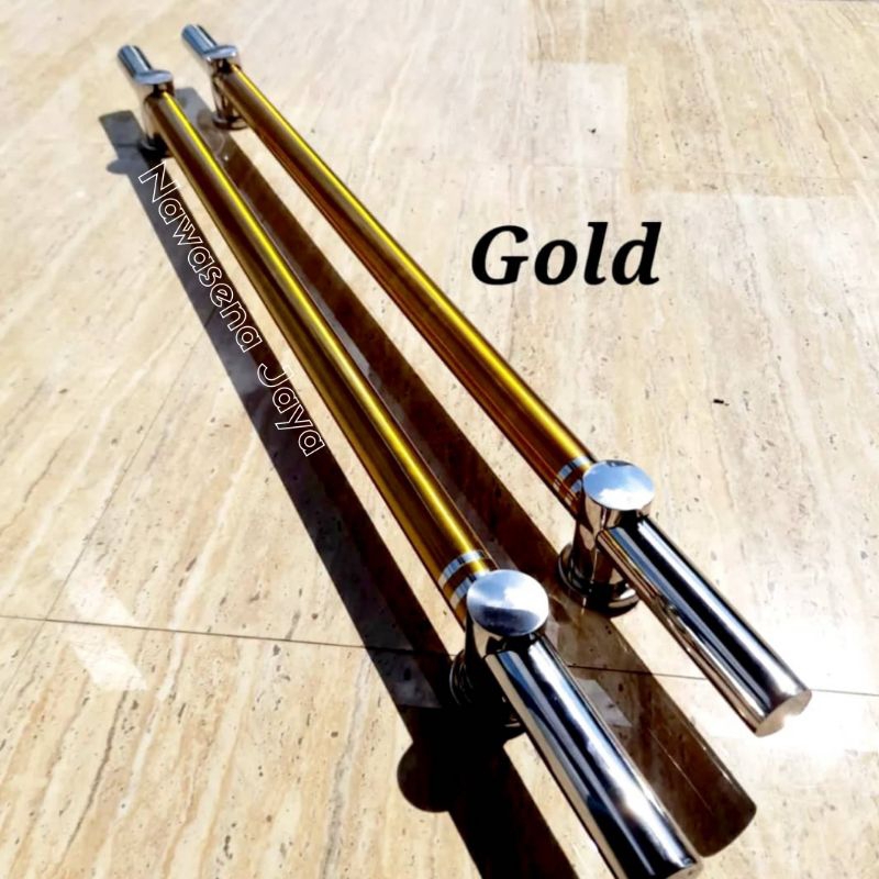 2pcs Handle Pintu Model SULING 100cm 120cm 150cm gagang pintu tarikan pintu rumah mewah minimalis