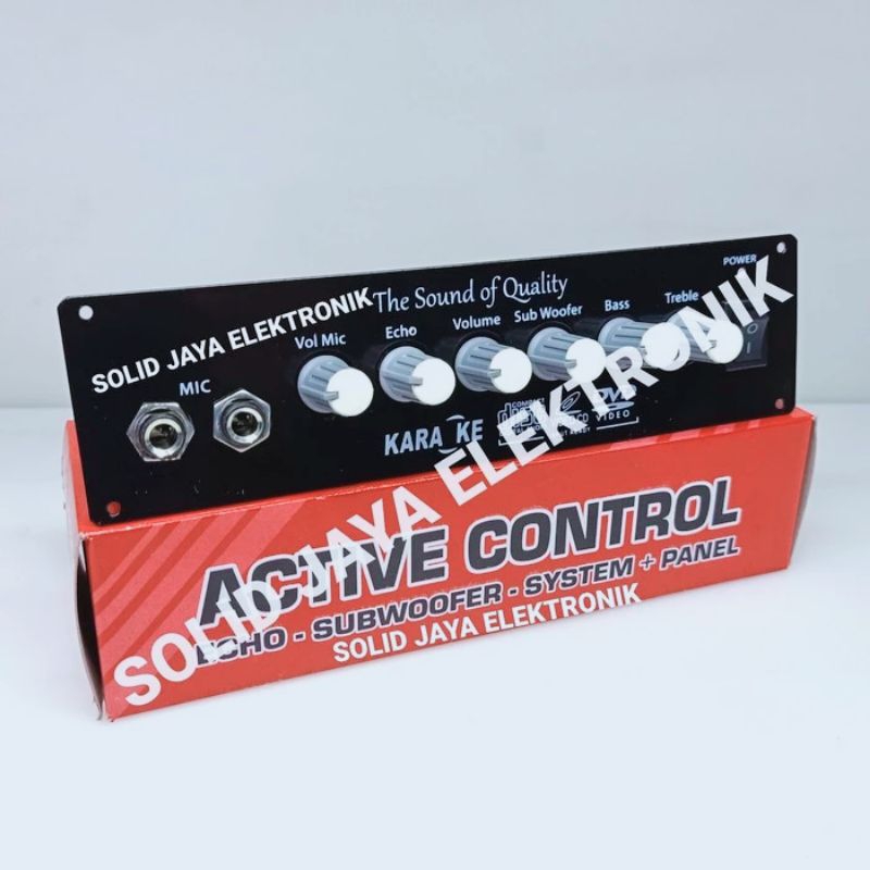 Tone control aktif/ tone control echo/tone control subwoofer