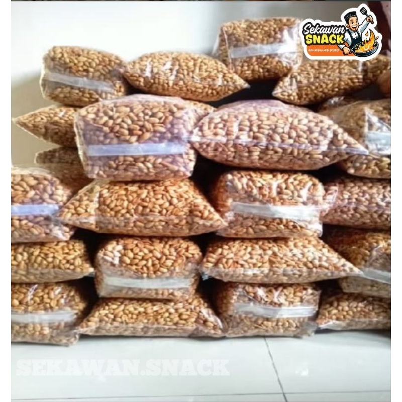 

Kacang Goreng Bawang|Kacang Gawil|Kacang Tojin Kemasan 2Kg