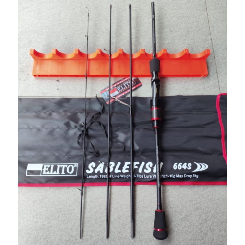 JORAN ELITO SABLEFISH SAMBUNG 4 SOLID CARBON