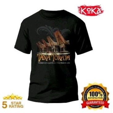 Kaos Tana Toraja Rumah Adat