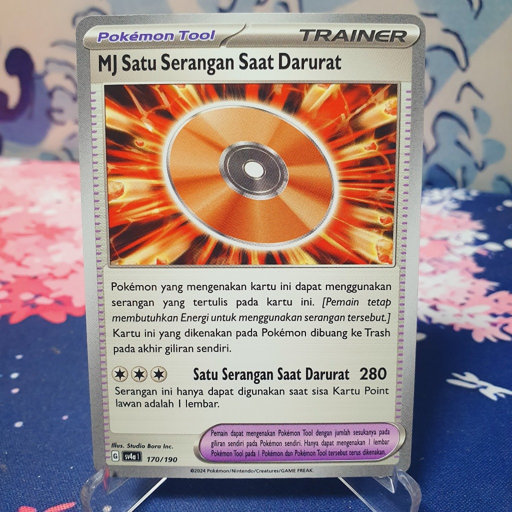 Kartu Trainer Pokemon Tool Pokemon TCG Indonesia
