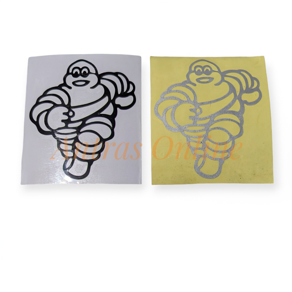 Cutting Sticker Logo Michelin - stiker motor sponsor MotoGP