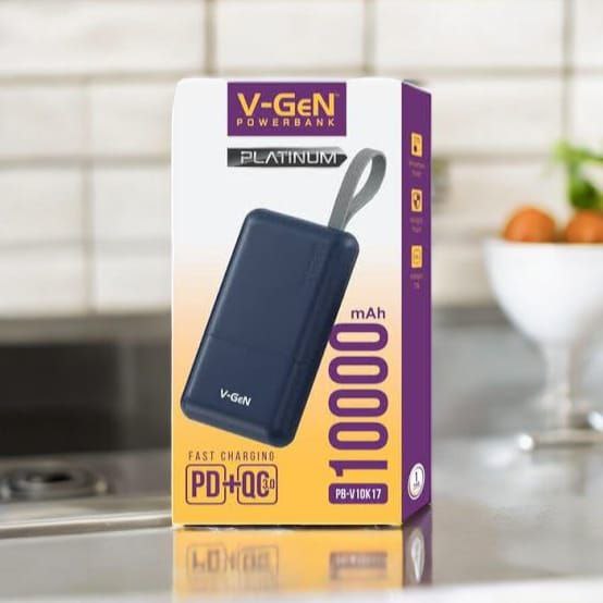Power Bank V-Gen PB-V10K17 10000 Vgen ori