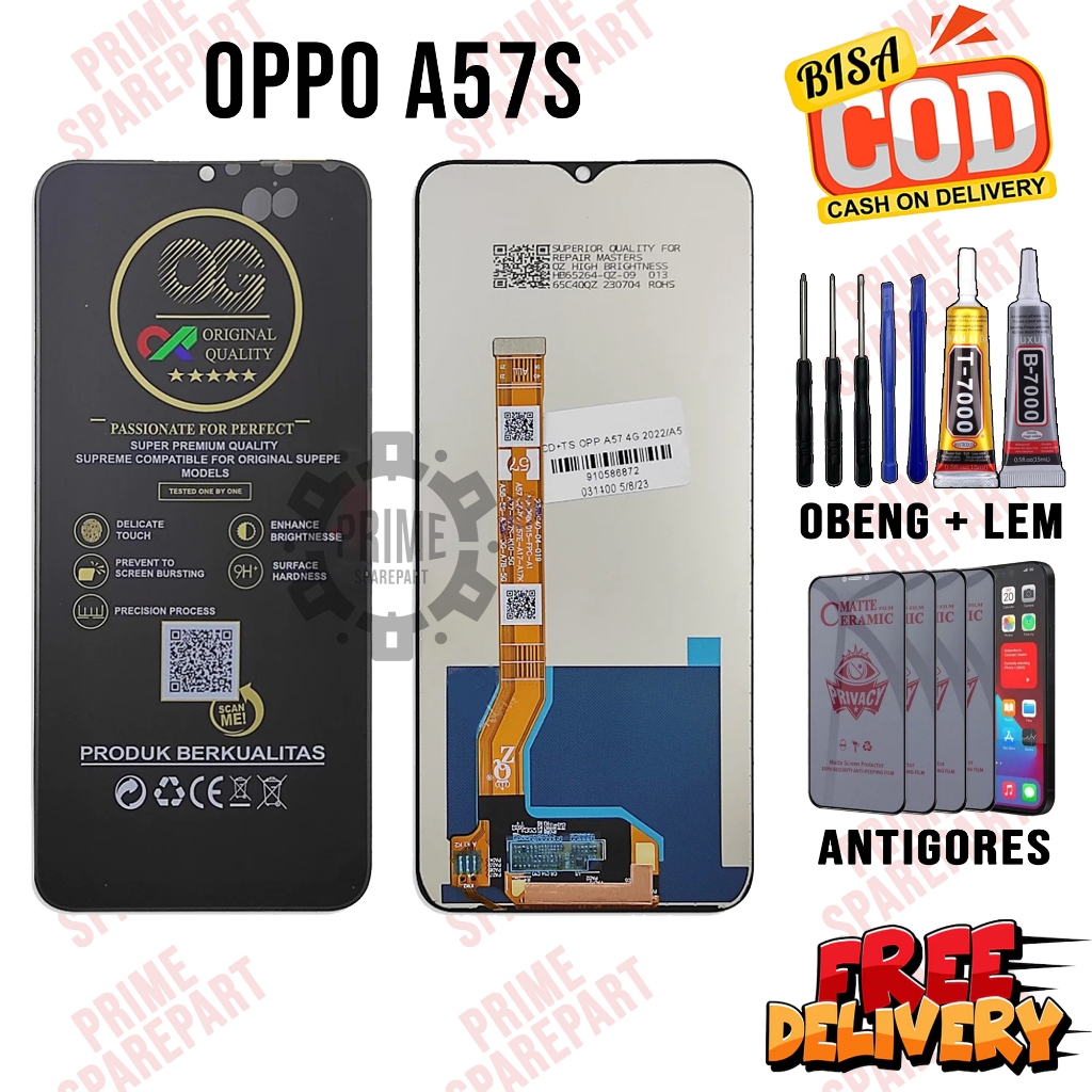 Lcd OPPO A57S Original Oem Lcd Touchscreen OPPO A57S Fullset