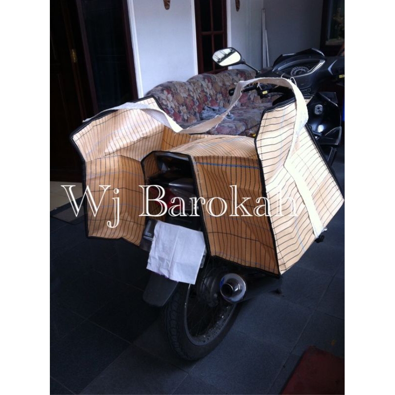 Tas Rengkek / Tas Motor Karung Ukuran Sedang