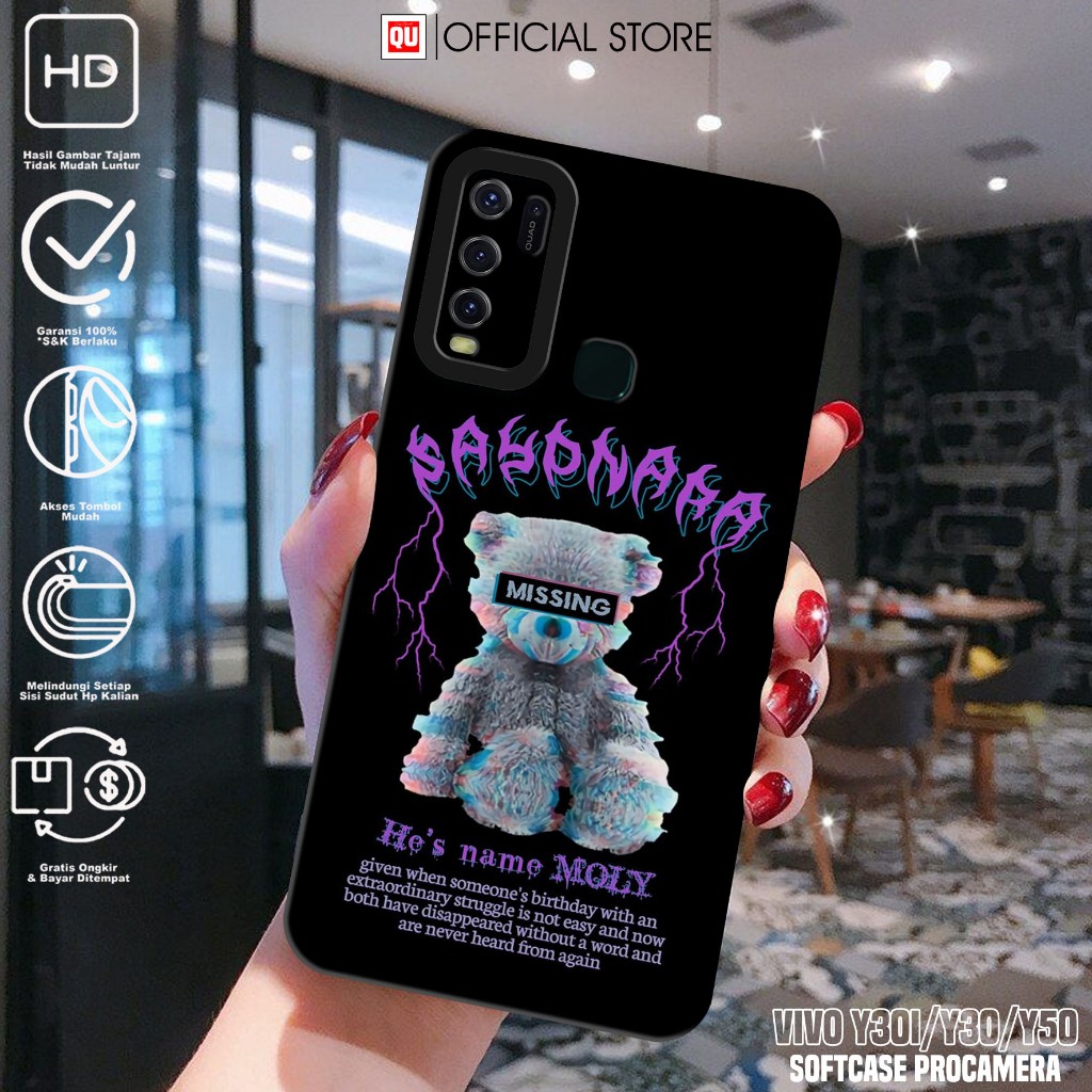 Case VIVO Y30 Y30i Y50 - Casing Hp VIVO Y30i Y30 Y50 Motif BNKA - Softcase Hp - Silikon Hp Y30