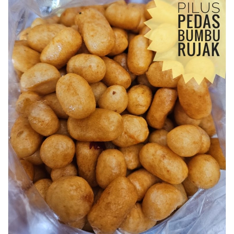 

pilus pedas bumbu rujak / pilus pedas /cemilan pedas /jajanan pedas