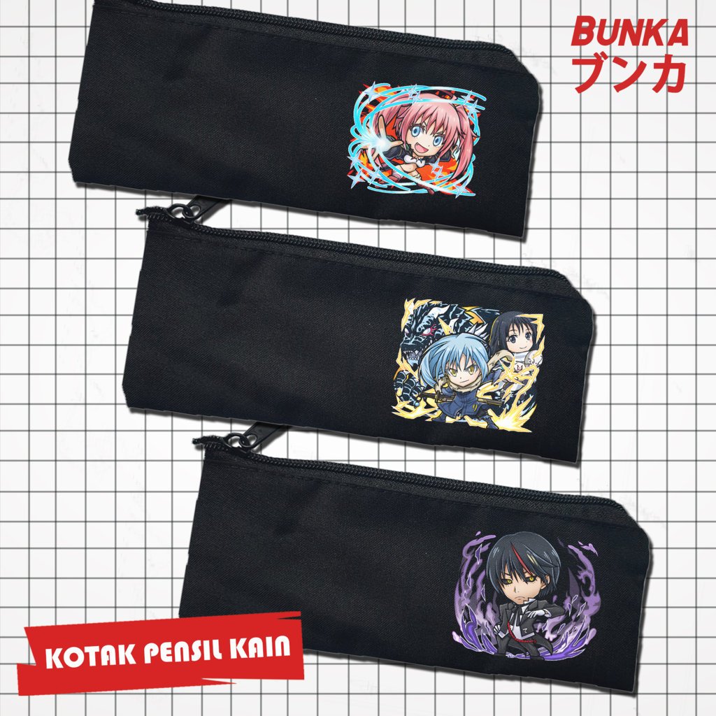 

Pouch Tempat Pensil Anime Rimuru Slime Murah Bahan Souvenir Pernikahan Bisa Bayar Ditempat cod Gift Anniversary Couple Hampers Kado