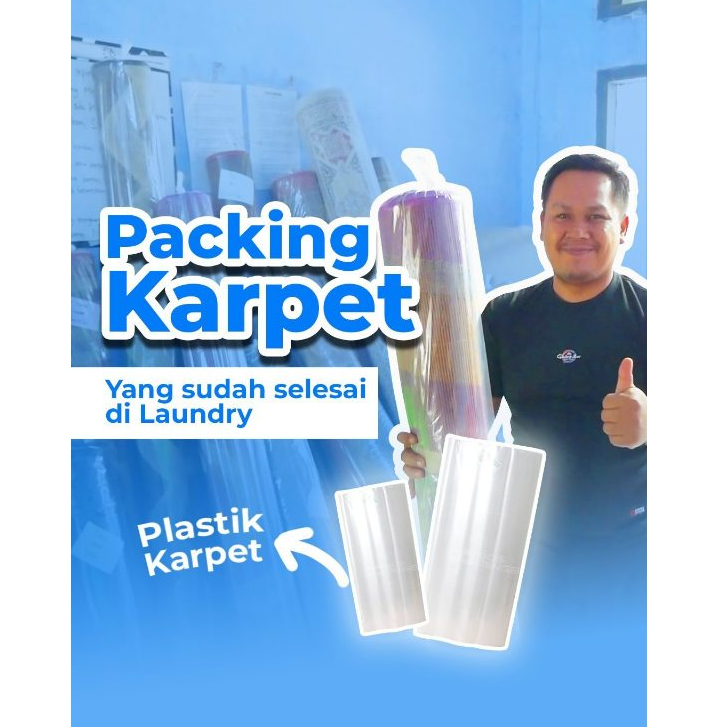 Plastik KARPET Plastik Packing Roll