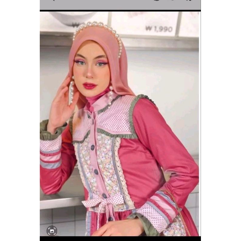 gamis jahitan model replika esme