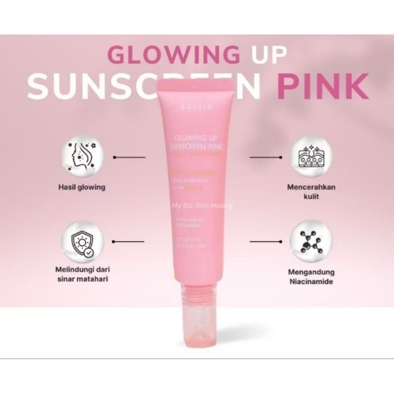 BG SKIN SUNCREEN CREAM SIANG LENGKAP