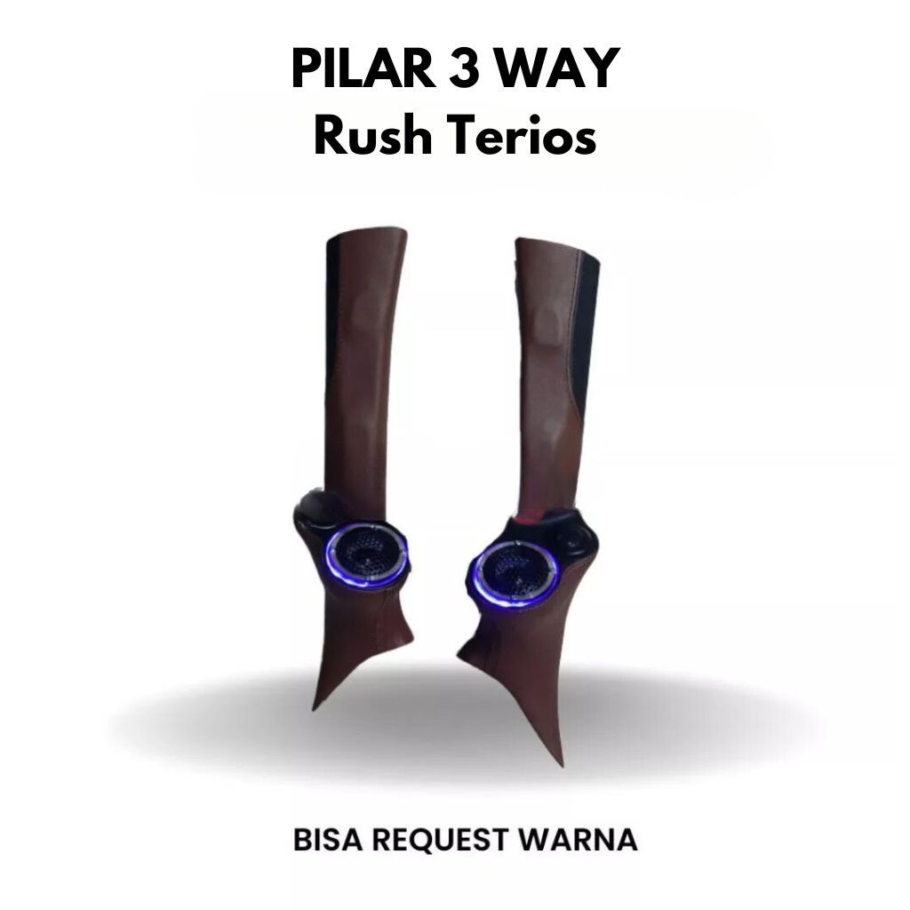 Pilar Speaker Midrange Tweeter Mobil 3 Way New Rush Terios Old Lama GR TRD