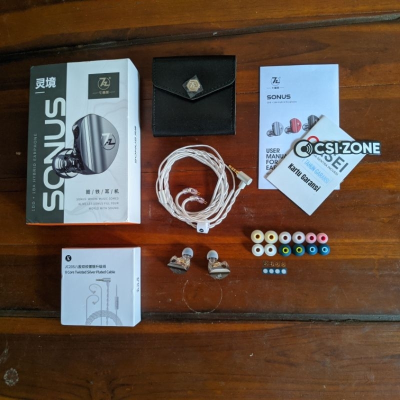 (BOOKED) 7hz Sonus In-Ear Monitor upgrade cable Jcally JC20S