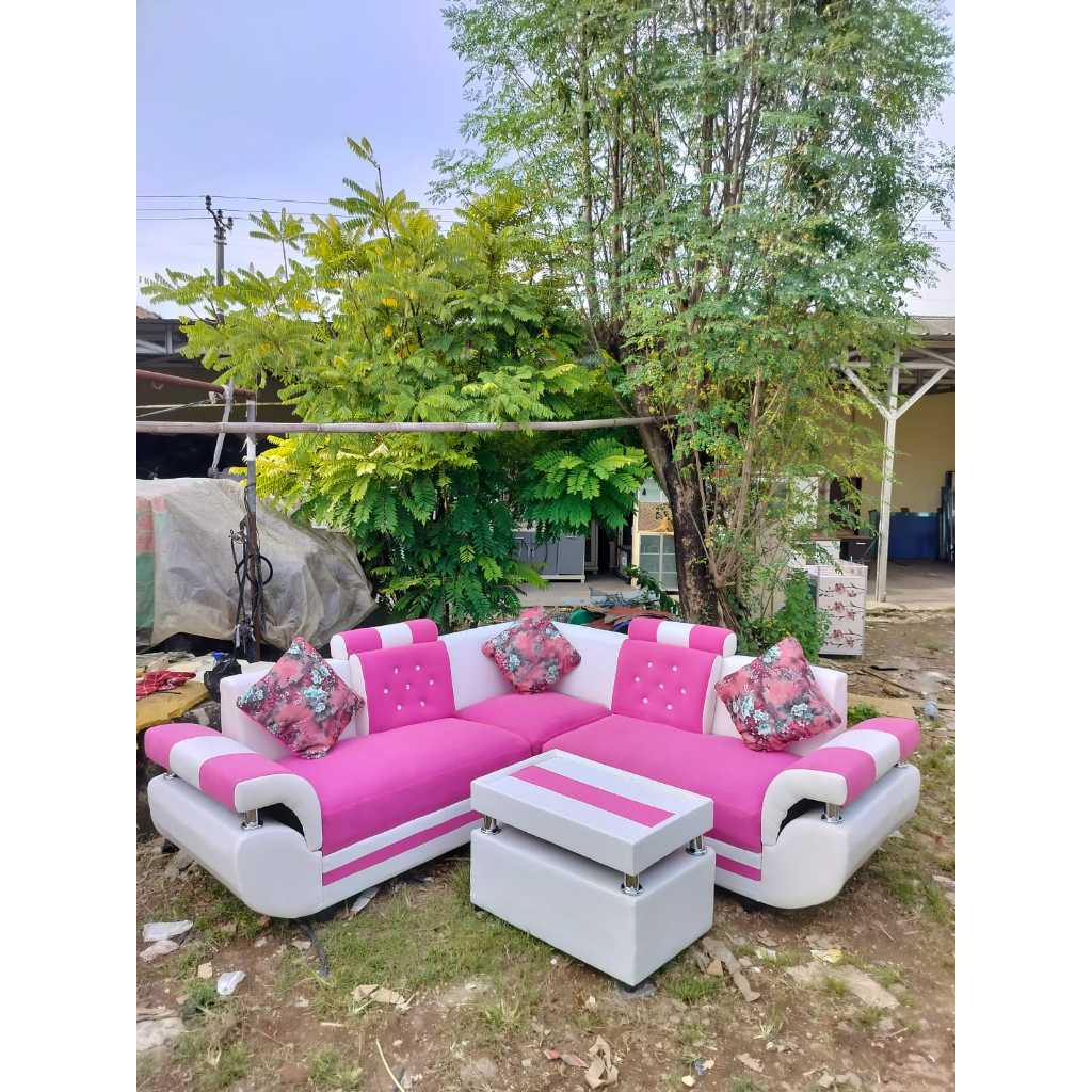Sofa L Sudut / Bangku Sofa Ruang Tamu Minimalis / Sofa / Sofa L angsa